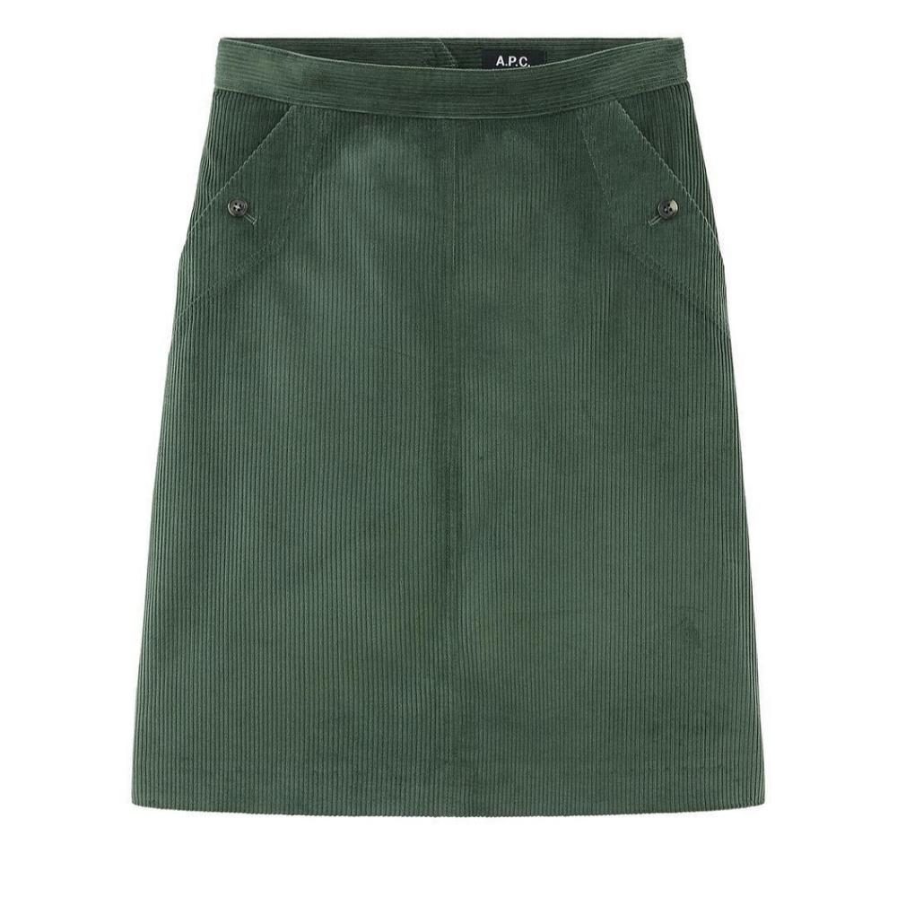 A.P.C. Betty Corduroy Skirt 38